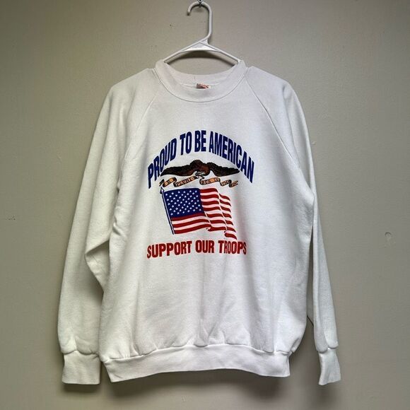 Vintage Proud To Be American Operation Desert Store Crewneck Sweatshirt size XL - Picture 1 of 5